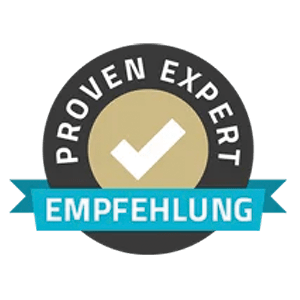 Proven Expert Empfehlung für Emcomy die digitale Notfallkontaktliste